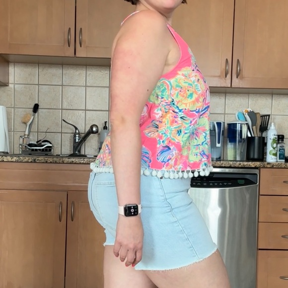 Lilly Pulitzer Pink Tank - Picture 5 of 5